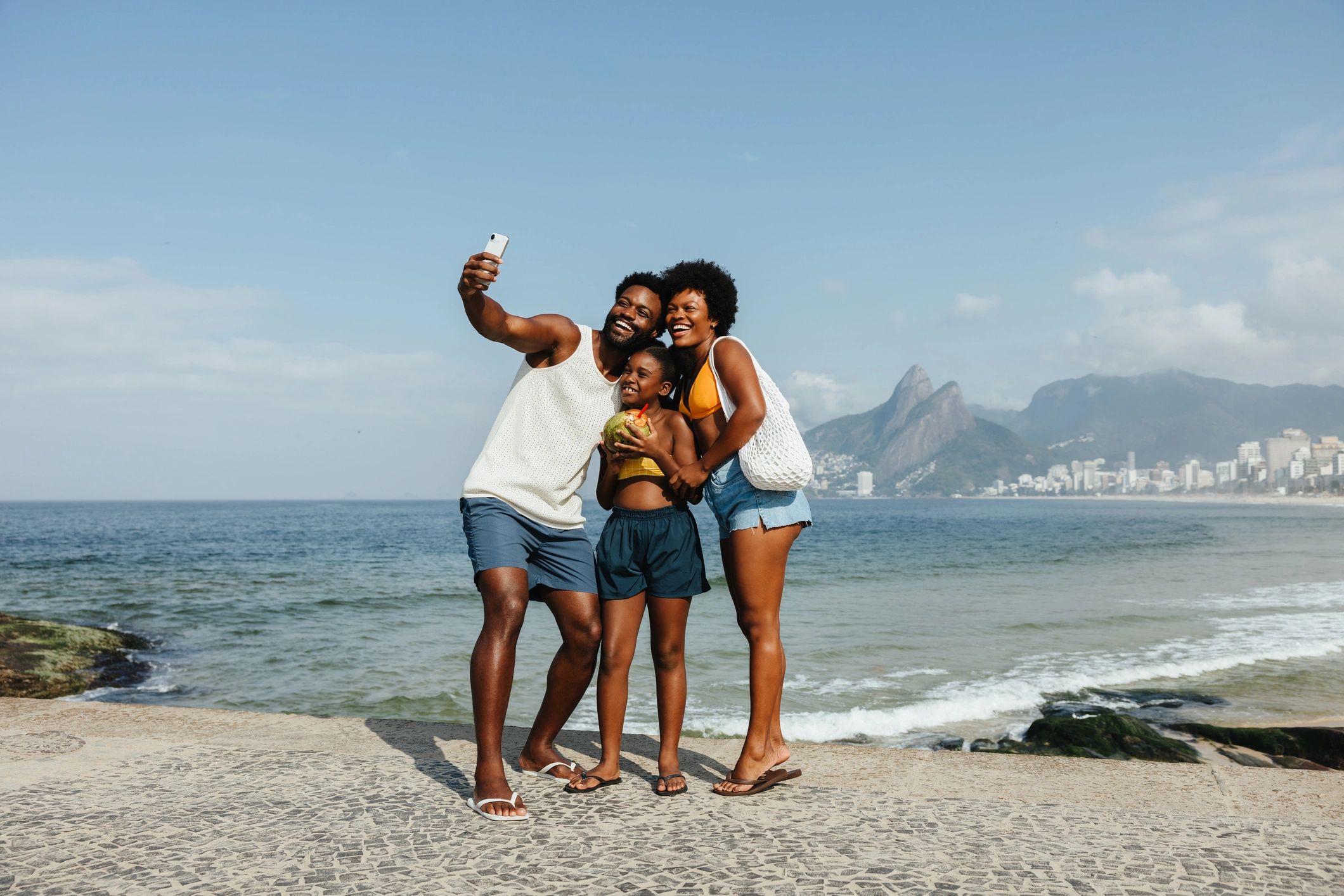 Playful outdoor landscape with people