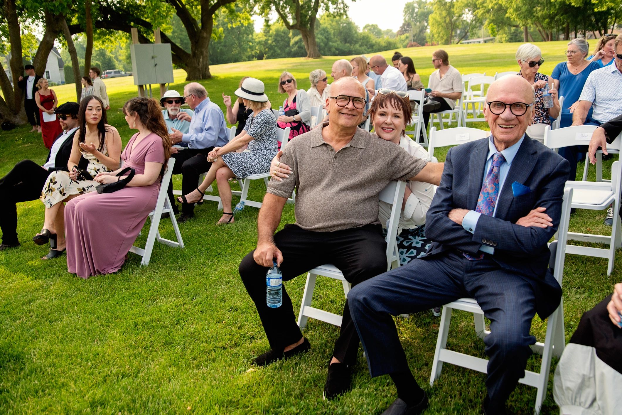 Outdoor event photography - candid moment
